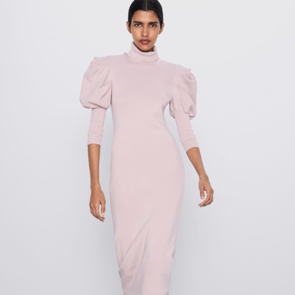 Zara | Dresses | Zara Balloon Sleeve 